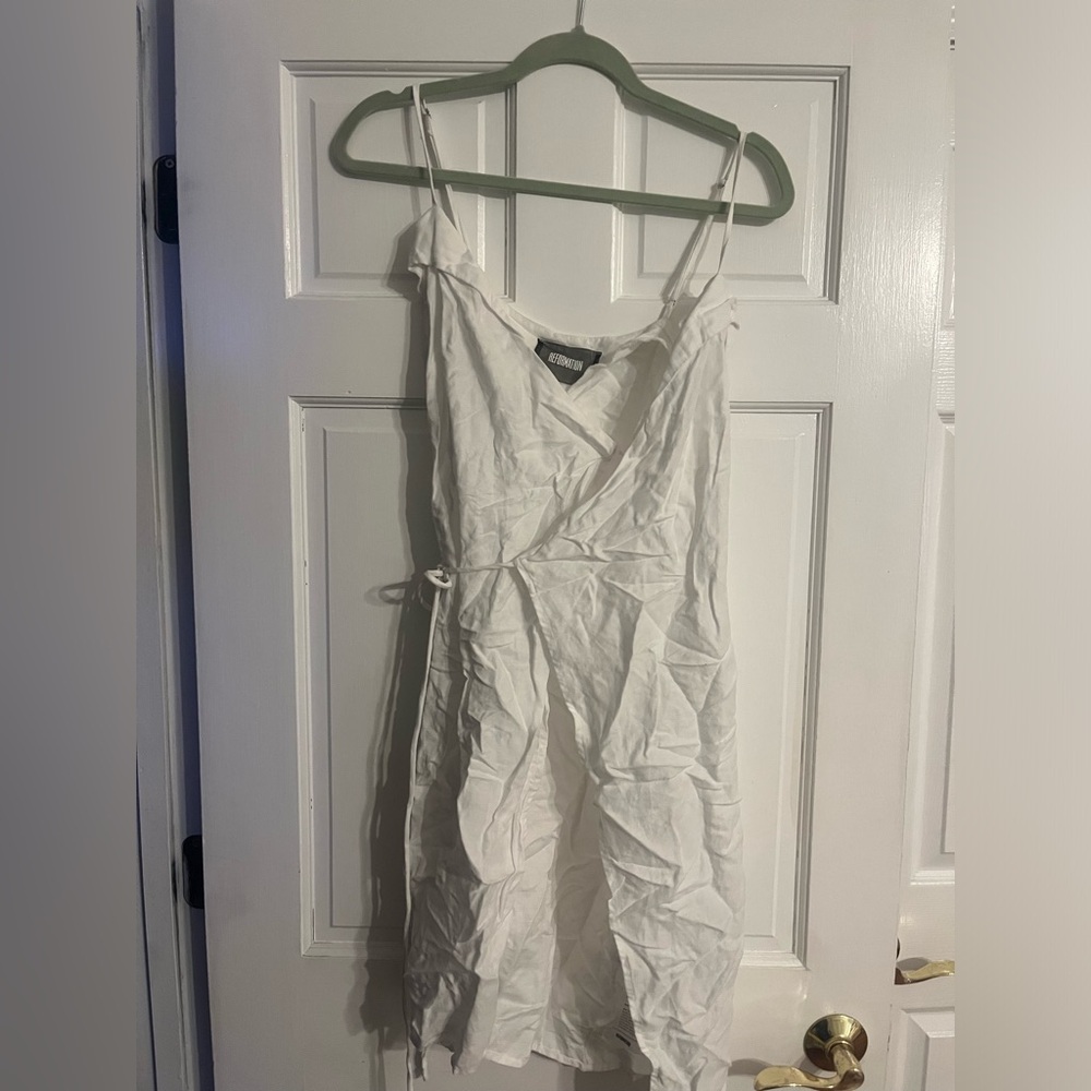 Reformation wrap dress